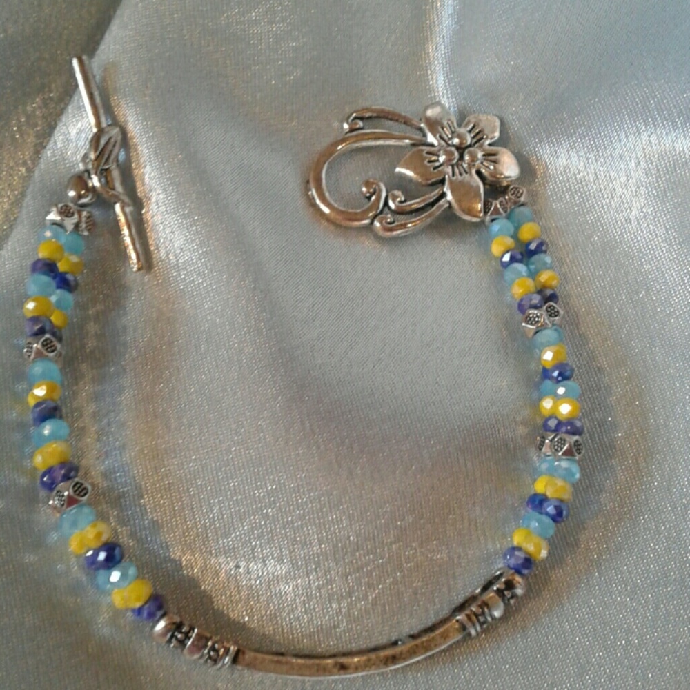 One of a kind handmade bracelet.